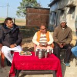 MP Manish Jaiswal reached the condolence meetings in Chauparan area and paid tribute to the departed souls