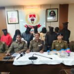 Major action in Korra police station area 7 brown sugar smugglers arrested