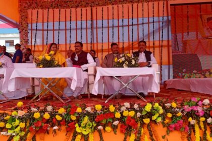 Manatu Grand Shiv Guru Mahotsav organised at Garh Devi Mandap ground