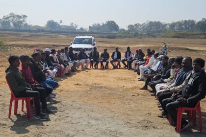 On the occasion of Makar Sankranti New Years get together was celebrated in the courtyard of Budhiya Mata