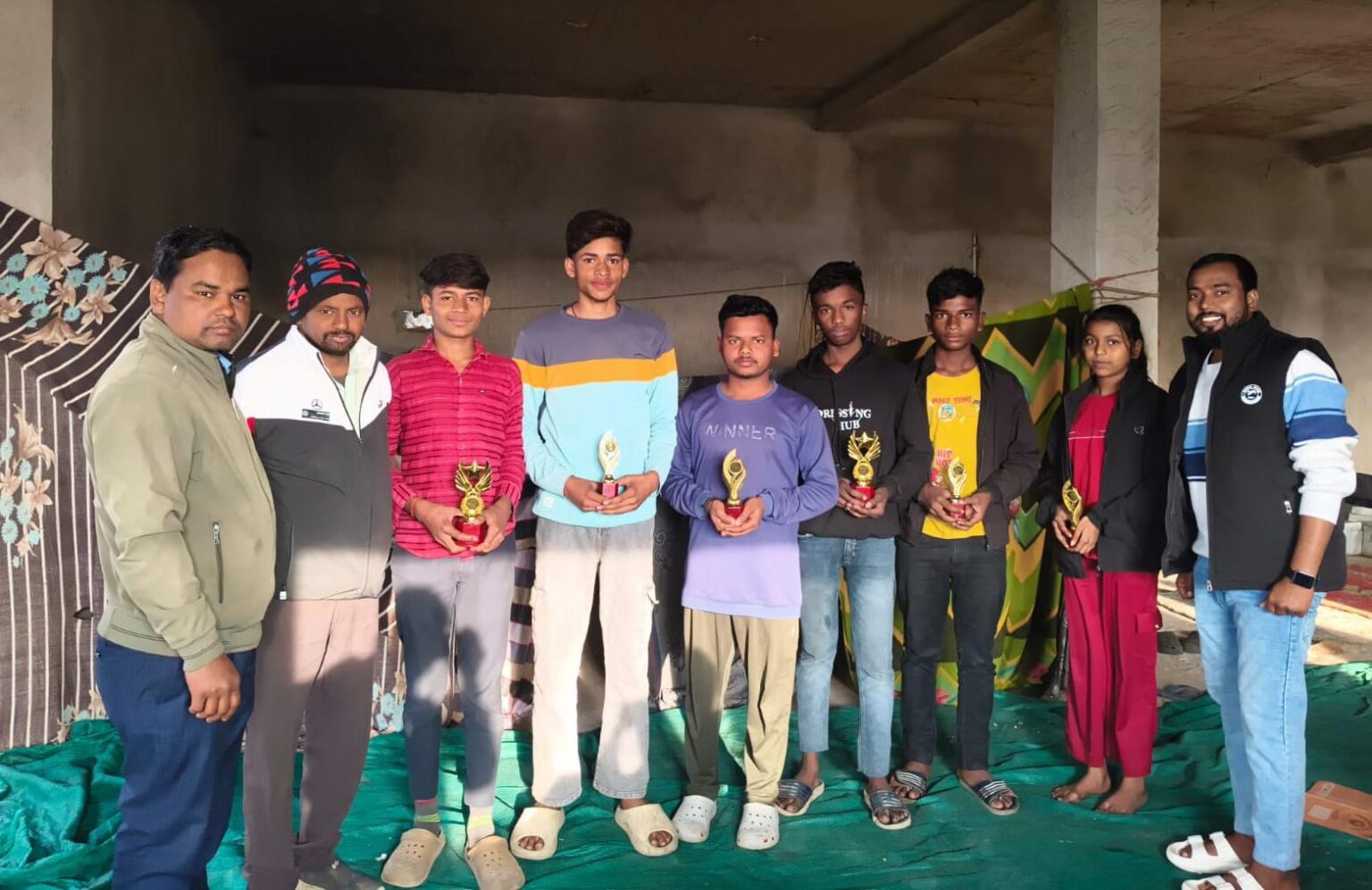 Painting competition organized at Saraswati Vidyapeeth Coaching Institute