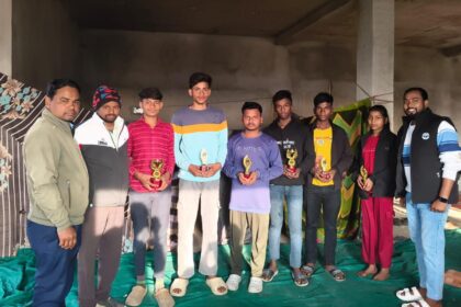 Painting competition organized at Saraswati Vidyapeeth Coaching Institute