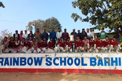 Rainbow School Barahi paid a heartfelt tribute to the Father of the Nation Mahatma Gandhi on Martyrs Day