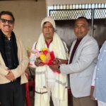 Ranjit Chandravanshi paid a courtesy call to the new BJP state president Aditya Sahu and discussed organizational strength