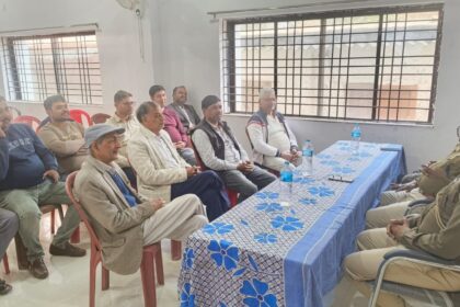 Rehala police held a meeting with businessmen discussed security and instructed them to be cautious