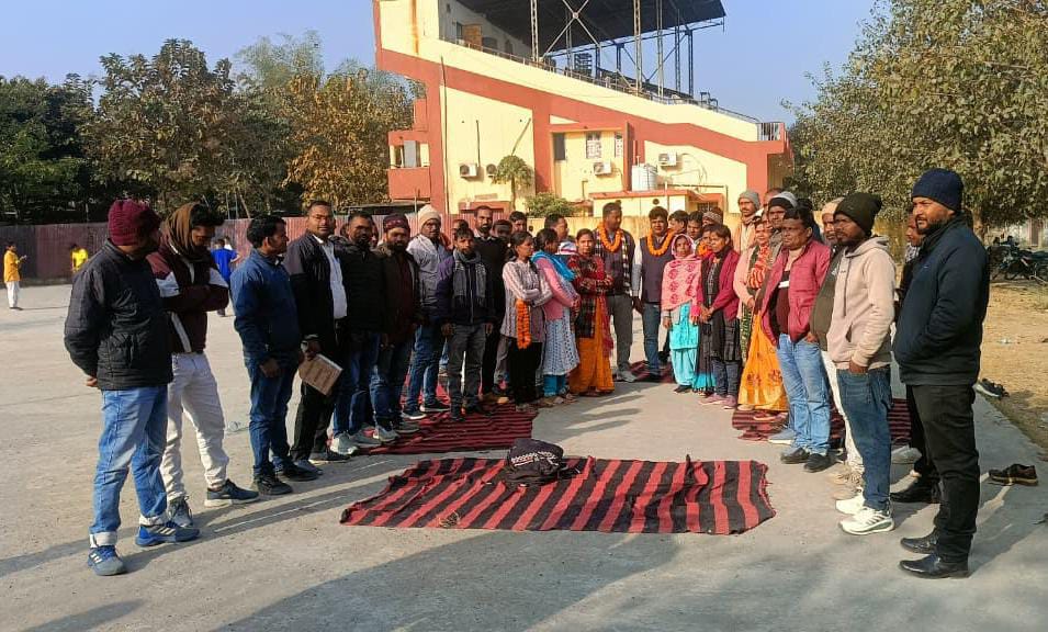 Reorganization of Panchayat Sahayak Sangh Hazaribagh completed Sudhir Prasad Mehta became the district president