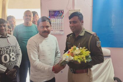 Rupesh Kumar became the 21st station in charge of Rajpur police station