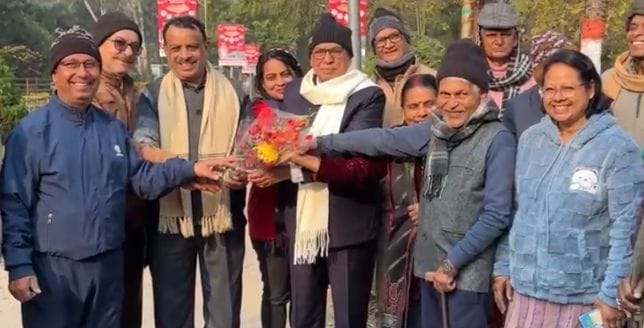 Sangam celebrates educationist K.C. Mehrotras 87th birthday with great pomp