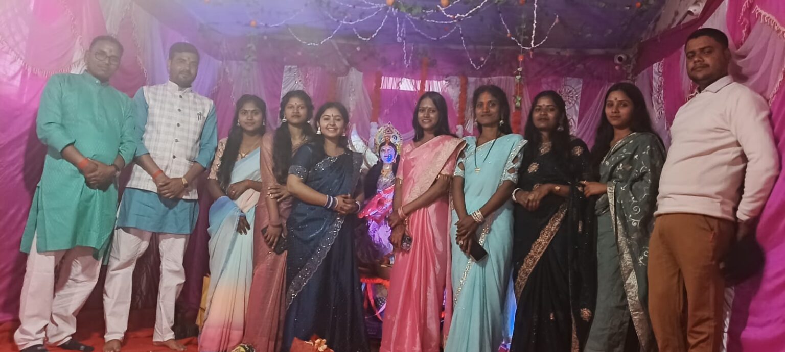 Saraswati Puja was celebrated with devotion and enthusiasm in Greenland Public School