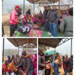 Serving humanity Clothing Bank Beddo distributed clothes and blankets to the needy in Masu village