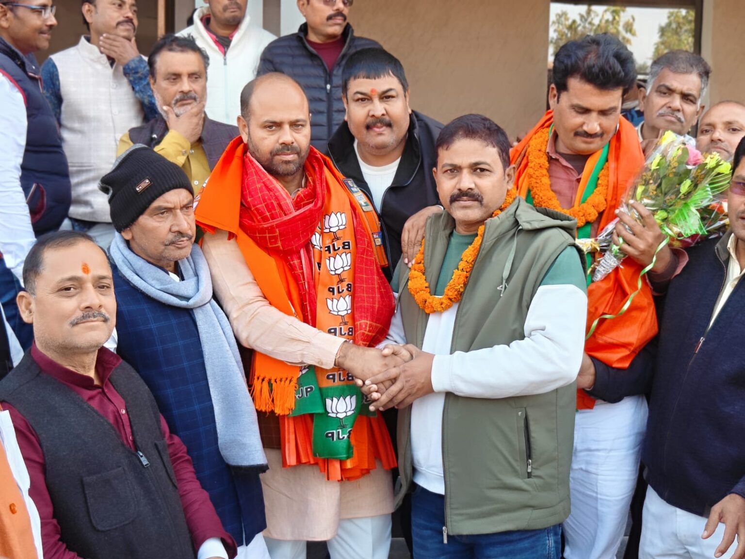 Sudhir Singh became the Mandal President of Haider Nagar BJP