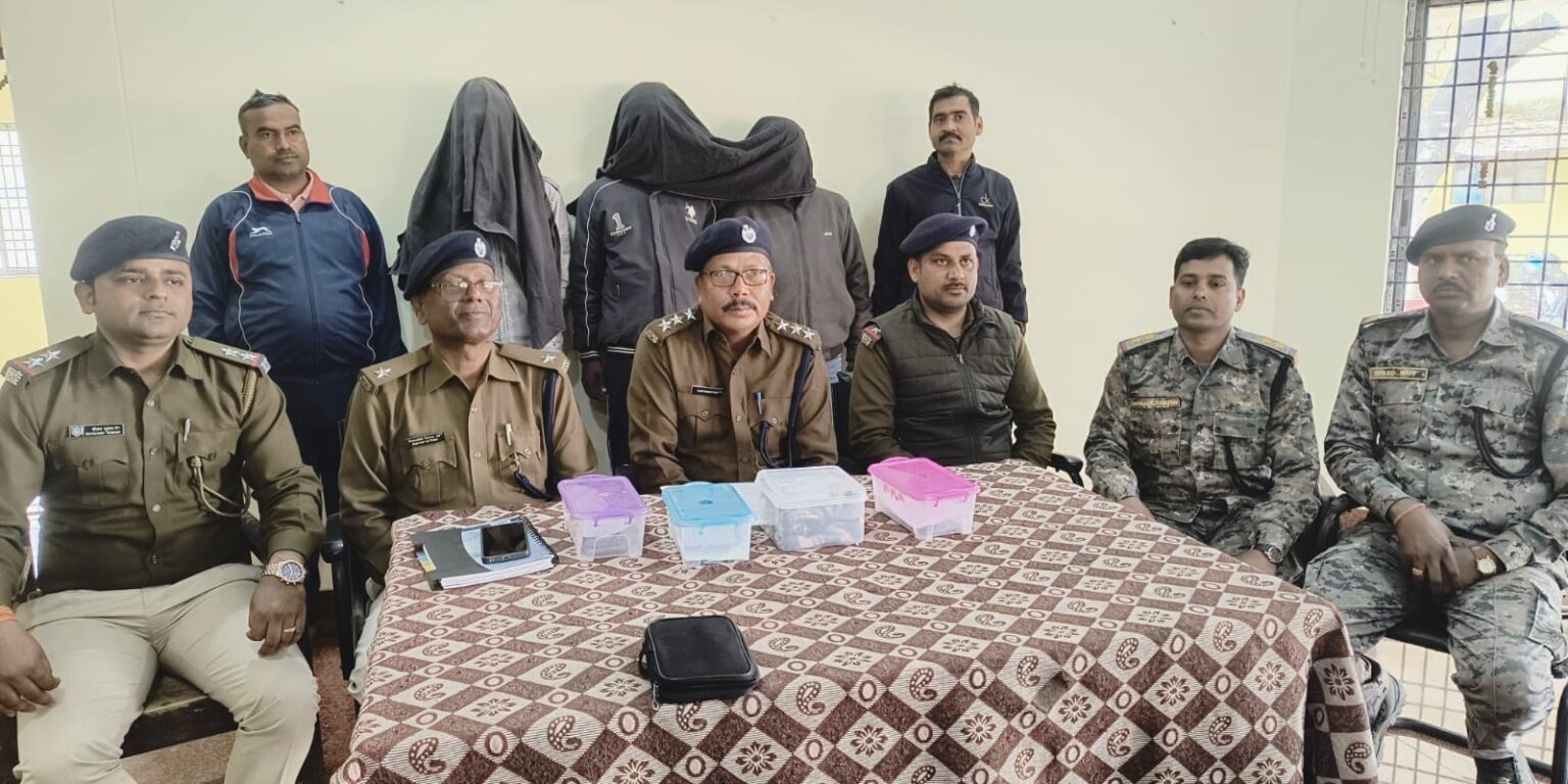 The case of murder of a woman and hiding her body was revealed police arrested three accused and sent them to jail