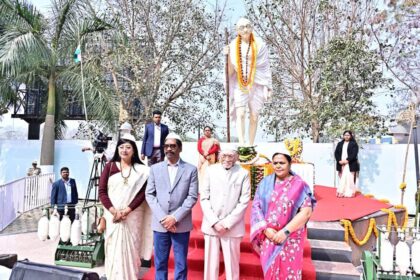 Tribute programme at Bapu Vatika on the death anniversary of Father of the Nation Mahatma Gandhi