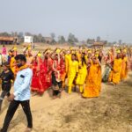 Shri Shri 108 Kalash Yatra was organised for the five day Shiva Pran Pratishtha