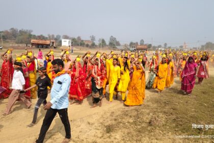 Shri Shri 108 Kalash Yatra was organised for the five day Shiva Pran Pratishtha