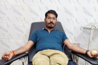 Voluntary Blood Donors Association organised blood donation camp Nirmal Jain