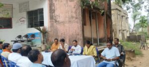 मुहर्रम पर्व को लेकर शांति समिति की बैठक हुई सम्पन्न साथ ही नशा नहीं करने का लिया गया शपथ 1 IMG 20260618 154456